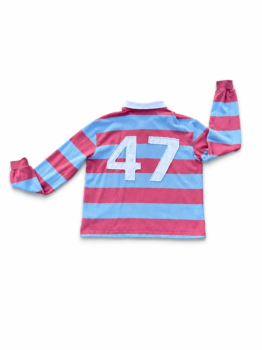 STRIPES POLO (PINK & BLUE)
